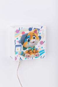 Applique Miaonight Space Music Lampo,design Emporium realizzato in Cristallo acrilico , metallo, misure 15x6x15 cm