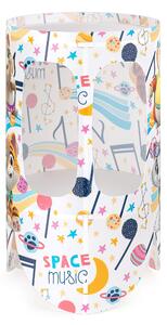 Comodino Miaocom Space Music 44 Gatti,design Emporium realizzato in Polypropylene , PVC espanso, misure 40x40x65 cm