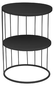 Tavolino KOBU, 2 livelli, Ø 36 cm