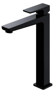 Omnires PARMA PM7412BL Miscelatore lavabo alto, nero opaco