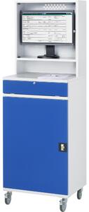 Armadio per computer 650x520x1860 7035/5010