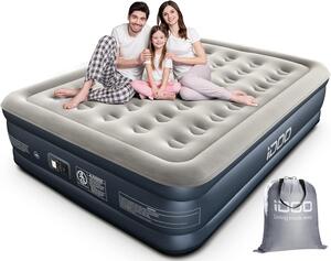 Letto gonfiabile iDOO King size I-C-020, 203x152x38 cm, con pompa, Dopo la riparazione