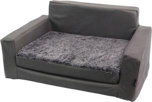 Divano Nobby comfort Enock grigio scuro, dimensioni: 54 x 38 x 18/26 cm