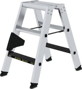 Scaletta 250 kg, accesso bilaterale con clip-step R13 2x3 gradini