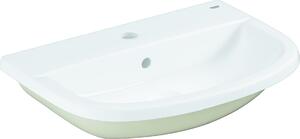 Lavabo da incasso Grohe BAU KERAMIK 1 foro per rubinetto, con sfioratore 560 x 400 mm bianco alpino