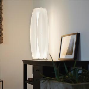 Lampada da Tavolo � 23xh76 cm Kira Small con Lampada in PMMA cristopal base inox