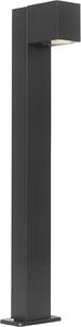 Lampione da esterno nero, modello Baleno, altezza 65 cm, grado di protezione IP44, stile industriale