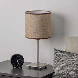 Brilagi - Lampada da tavolo LED NUBILA 1xE27/60W/230V marrone