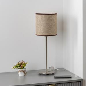 Brilagi - Lampada da tavolo LED NUBILA 1xE27/60W/230V marrone