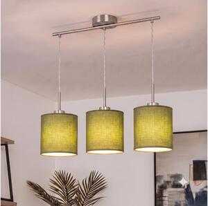 Brilagi - Lampadario LED a sospensione NUBILA 3xE27/60W/230V verde