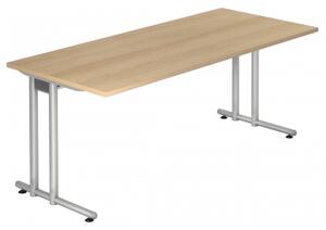 NANO 19 S - 180 x 80 rovere/argento