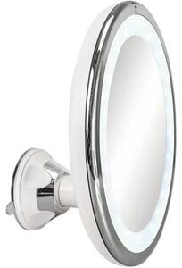 Specchio cosmetico a LED Kleine Wolke FLEXY MAX bianco-argento