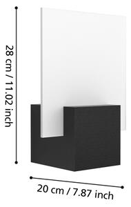 Eglo 98745 - Applique da esterno LED ADAMELLO LED/6W/230V IP44