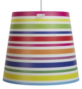 Lampada a sospensione per camerette KONE Piccola � 30xh 27 cm in multicolor Strisce