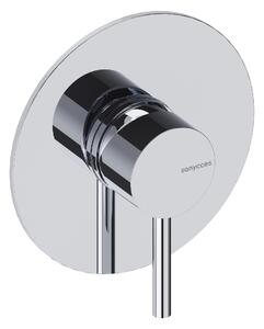 SANYCCES LOOP ColdOpen Miscelatore doccia da incasso con corpo da incasso, cromato