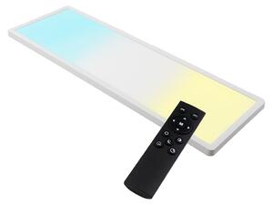 LUXULA, plafoniera a LED da incasso, 24 W, temperatura di colore regolabile (CCT) a 3000 K, 4000 K e 6500 K (bianco caldo, neutro e freddo), colore bianco, grado di protezione IP44, dimmerabile