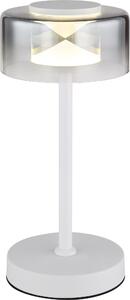 Globo Belinda Lampada da tavolo LED 6W bianco neutro bianco, metallo Ø15cm 16024TWR