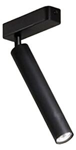 Plafoniera perenz bambu' 8242 n lc led 1120lm metallo nero opaco orientabile - Perenz