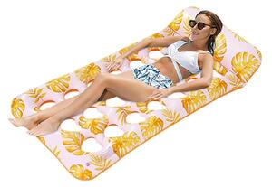 Solidchoice - Lettino gonfiabile solare per piscina e spiaggia