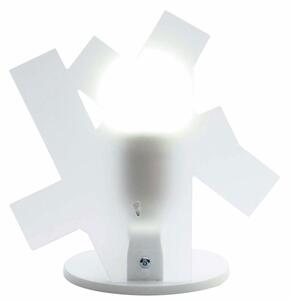 Lampada da tavolo 23x15xh23 cm ARTI 1xE27 max 30W Bianco Satinato