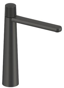 SANYCCES DEDAL ColdOpen Miscelatore lavabo con finitura plissettata Altezza bocca 245 mm metallo grezzo