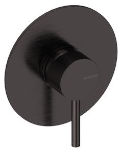 SANYCCES LOOP Miscelatore doccia da incasso con corpo da incasso, nero metallizzato