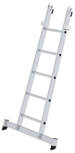 Base della scala per la pulizia dei vetri a pioli con traversa nivello® 5 pioli
