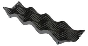 Centrotavola di forma rettangolare in metacrilato 60x15xh6 cm colore Nero