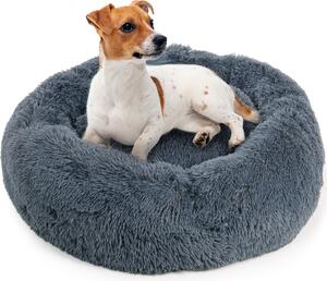 Cuccia per cani Ceddie · morbida cuccia rotonda · grigio scuro · ca. Ø 80 cm
