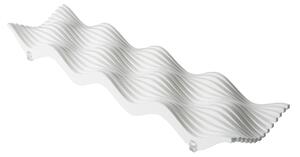 Centrotavola di forma rettangolare in metacrilato 60x15xh6 cm colore bianco