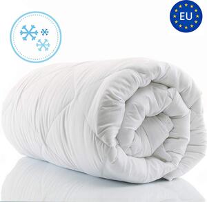 Coperta 200x220 coperta invernale coperta coperta per dormire coperta per l'inverno autunno coperta per allergici microfibra ipoallergenica king size 200 x 220 bianco