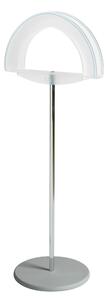 Servomuto Appendiabiti in metacrilato ROBIN 43x32xh113 cm Righe Celesti