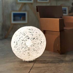 Lampada da terra in Polypropylene realizzata con materiali di riciclo RELOAD � 48xh 52 cm in materiale plastico termofuso riciclato Multicolor bianco