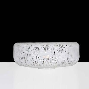 Lampada da appoggio tavolo con paralume in materiale plastico CAKE �70xh25cm Bianco