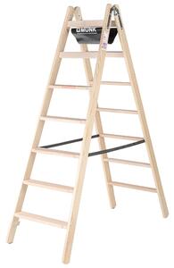 Scaletta in legno 2x7 gradini