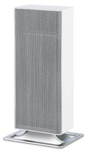 Stufa elettrica a ventola - 2 livelli di riscaldamento: 1200/2000 Watt - Elemento riscaldante in Vetroceramica - Colore: bianco - Per uso interno
