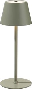 Lampada da tavolo LED a batteria casa NOVA DH 12x31 cm verde