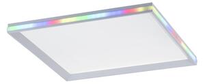 Plafoniera LED, effetto arcobaleno, telecomando, L 45 cm