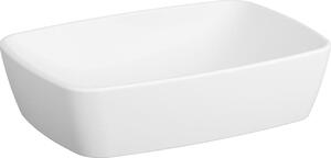 Lavabo da appoggio Vitra SHIFT 55 x 38 cm senza sfioratore, bianco
