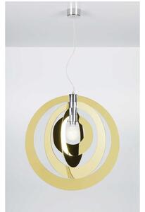 Lampada a Sospensione GALILEA Big �66xH68cm Filo 150 cm in metacrilato colore Oro
