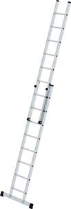 Scala a sfilo a 2 sezioni con pioli 2x8 a traversata standard