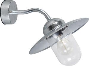 Lampada da parete in zinco con vetro, IP44, Monaco di Baviera