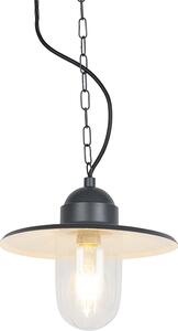 Lampada da esterno in stile rustico, antracite, IP44, Kansas Graphite