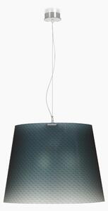 Sospensione con paralume Conico BOEMIA �42x36h cm 1x70 W max E 27 HGS Grigio