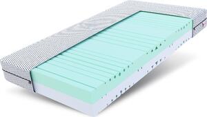 Materasso 160x200 cm SPACE, altezza circa 20 cm, H3 H4, 7 zone, schiuma a freddo