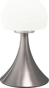 Lampada da tavolo a LED - Colore argento - Metallo - H 26 cm - Touch dimmer