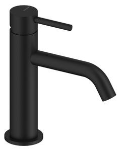 SANYCCES LOOP ColdOpen Miscelatore monocomando per lavabo 17,3 cm, nero opaco