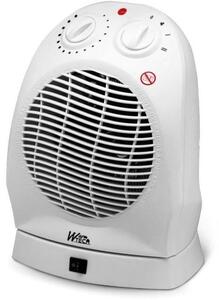 Stufa riscaldante compatta WARMTECH WTFHO2001, 2000 W, riscaldamento rapido ed efficiente, colore bianco