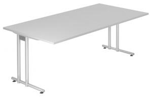 HAMMERBACHER NS2E Schreibtisch grau rechteckig