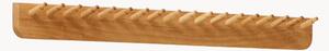 Appendiabiti in legno di quercia Echo, larg. 88 cm